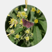 Gypsy Moth Keramisch Ornament (Voorkant)