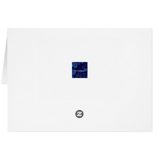 Gypsy ponies-kaart (Achterkant Horizontaal)