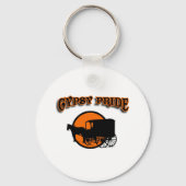 Gypsy Pride Traditional Caravan Sleutelhanger (Voorkant)