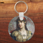 Gypsy Princess, veranderde kunst Sleutelhanger (Voorkant)
