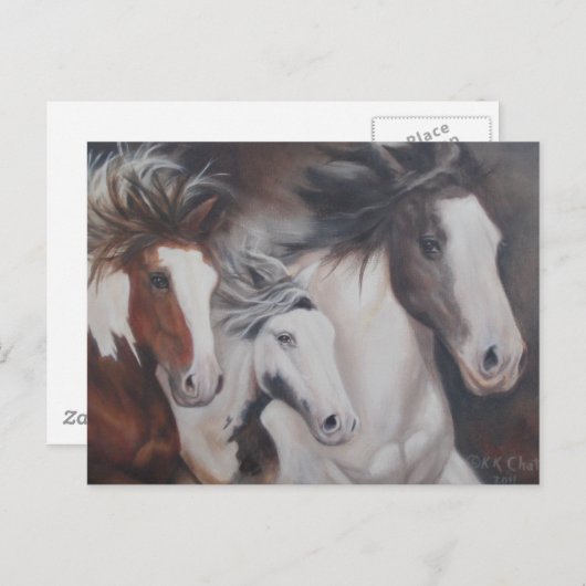 Gypsy run briefkaart (Voorkant / Achterkant)