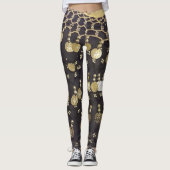 Gypsy Scarf Faux-munten Leggings (Voorkant)