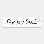 Gypsy Soul Bumpersticker (Voorkant)
