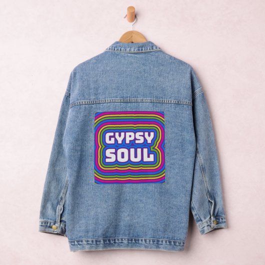 GYPSY SOUL  Denim Jas Denim Jacket (Hangar)