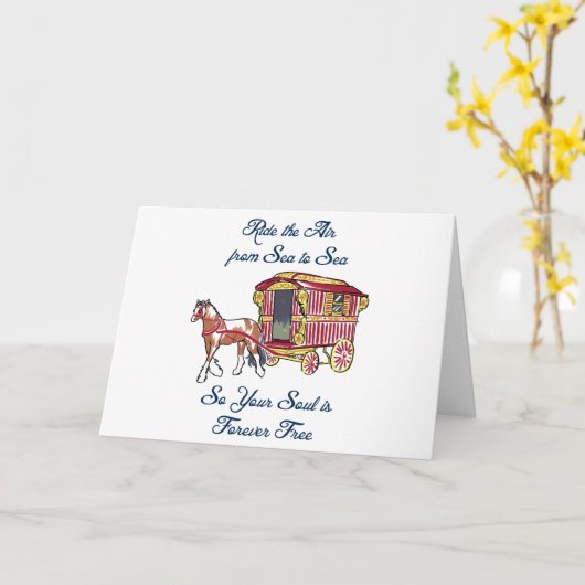 Gypsy Soul Kaart (Gele Bloem)