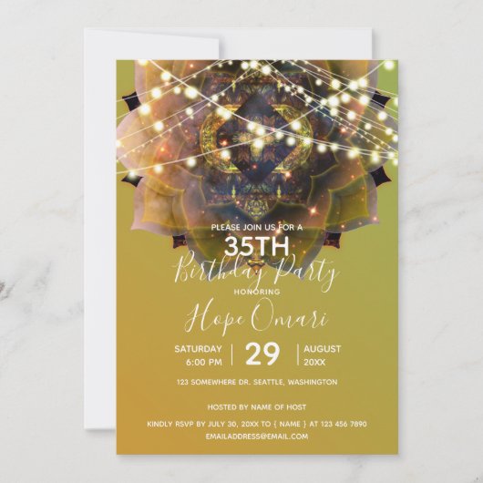 Gypsy Soul Mandala Kaart (Voorkant)