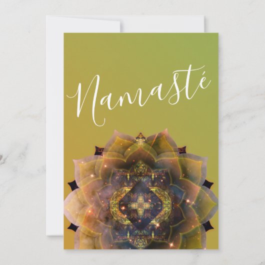 Gypsy Soul Mandala Kaart (Achterkant)