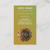 Gypsy Soul Mandala Klantenkaartje (Achterkant)