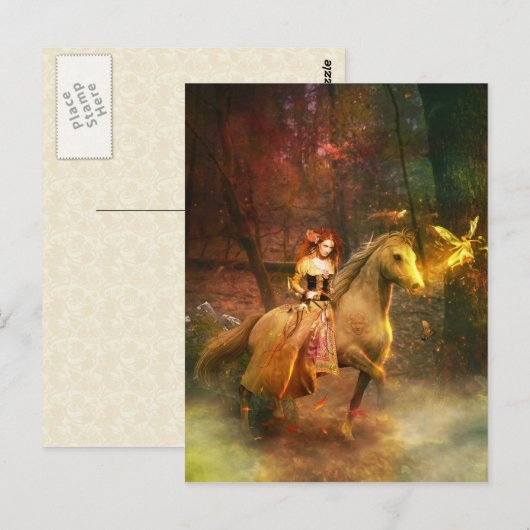 Gypsy Trail Post Card Briefkaart (Voorkant / Achterkant)