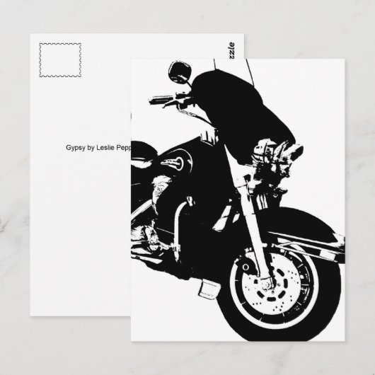 Gypsy van Leslie Peppers Briefkaart (Voorkant / Achterkant)