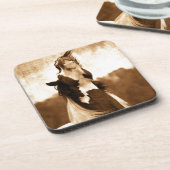 Gypsy Vanner Bier Onderzetter (Linkerzijde)