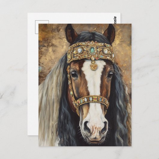 Gypsy Vanner Briefkaart (Voorkant / Achterkant)