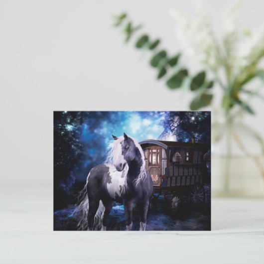 Gypsy Vanner Dreams Briefkaart (Staand voorkant)