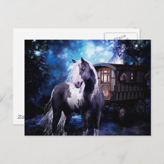 Gypsy Vanner Dreams Briefkaart (Voorkant / Achterkant)