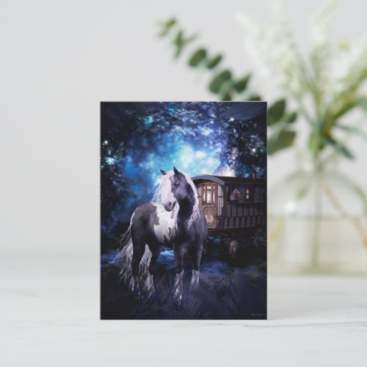 Gypsy Vanner Dreams Briefkaart (Staand voorkant)
