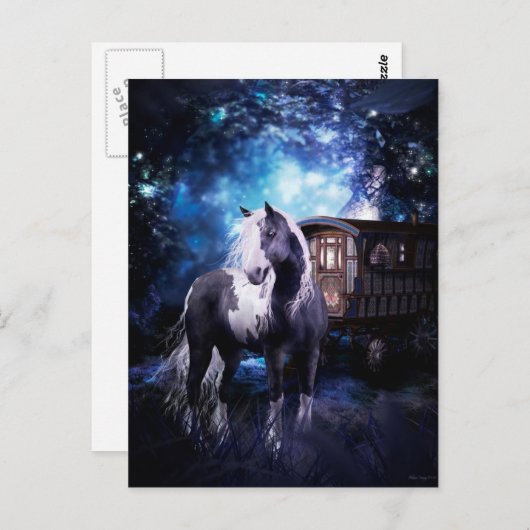Gypsy Vanner Dreams Briefkaart (Voorkant / Achterkant)