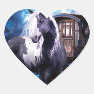 Gypsy Vanner Dreams Hart Sticker