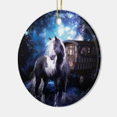 Gypsy Vanner Dreams Keramisch Ornament (Links)
