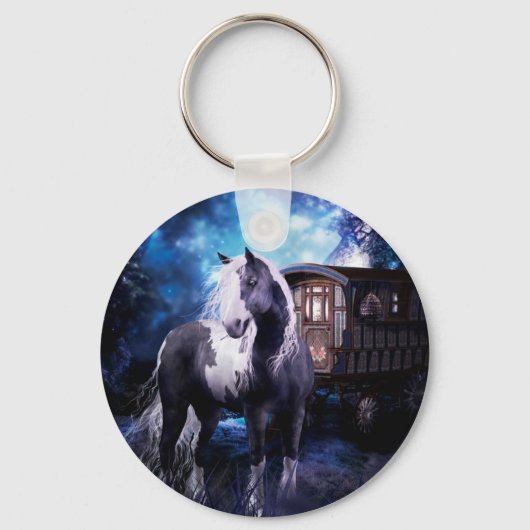 Gypsy Vanner Dreams Sleutelhanger (Voorkant)