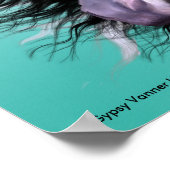 Gypsy Vanner Horse 16 x 12 Poster (Hoek)