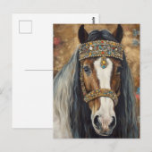 Gypsy Vanner Horse Briefkaart (Voorkant / Achterkant)