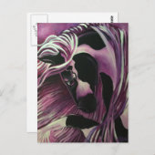 GYPSY VANNER HORSE BRIEFKAART (Voorkant / Achterkant)