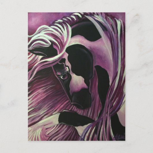 GYPSY VANNER HORSE BRIEFKAART (Voorkant)