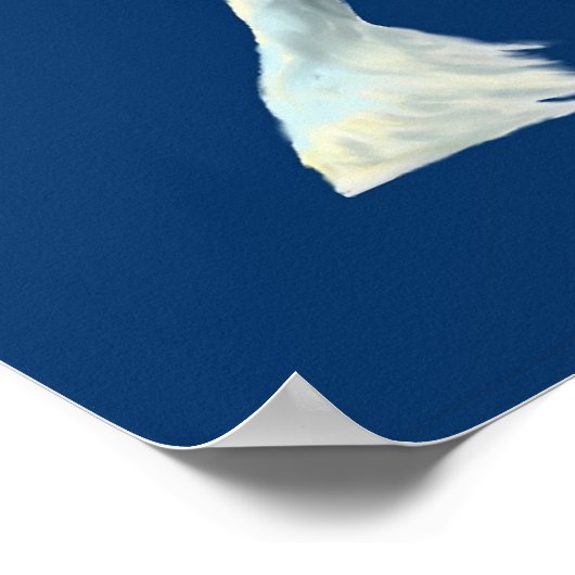 Gypsy Vanner horse, Elegance in motion Poster (Hoek)