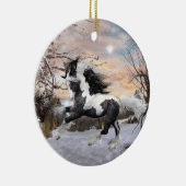Gypsy Vanner Horse Ornament (Rechts)