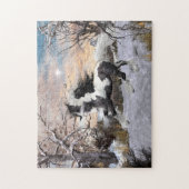 Gypsy Vanner Horse Puzzle Legpuzzel (Verticaal)