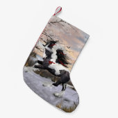 Gypsy Vanner Horse Stocking Kleine Kerstsok (Voorkant (Hangend))