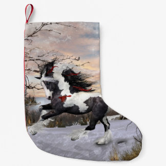 Gypsy Vanner Horse Stocking Kleine Kerstsok