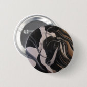 Gypsy Vanner I Ronde Button 5,7 Cm (Voorkant /achterkant)