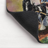 Gypsy Vanner paard Irish Caravan wagon Muismat (Hoek)