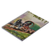 Gypsy Vanner paard Irish Caravan wagon Notitieboek (Linkerzijde)