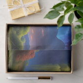 Gypsy Vanner Paard -Willow tree N Volle Maan Tissuepapier (Geschenk)