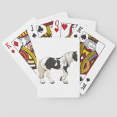 Gypsy Vanner Pokerkaarten (Achterkant)