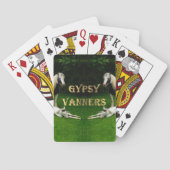 Gypsy Vanners die kaarten spelen (Achterkant)