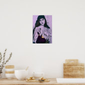  Gypsy Violet Print (Keuken)