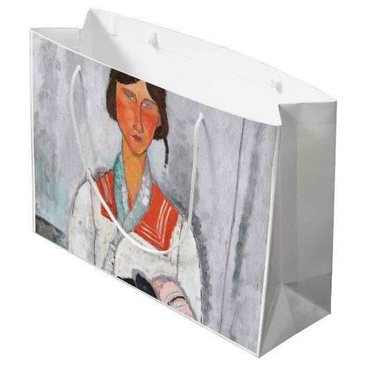 Gypsy Vrouw met Baby, Modigliani Groot Cadeauzakje (Achterkant Gekanteld)