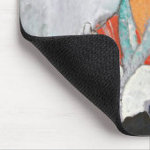 Gypsy Vrouw met Baby, Modigliani Muismat (Hoek)