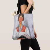 Gypsy Vrouw met Baby, Modigliani Tote Bag (Dichtbij)