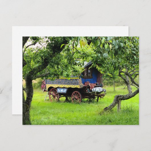 gypsy wagon briefkaart (Voorkant / Achterkant)
