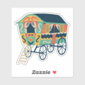 Gypsy Wagon Sticker (Vel)