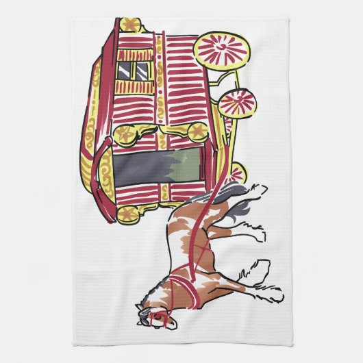 GYPSY WAGON THEEDOEK (Verticaal)