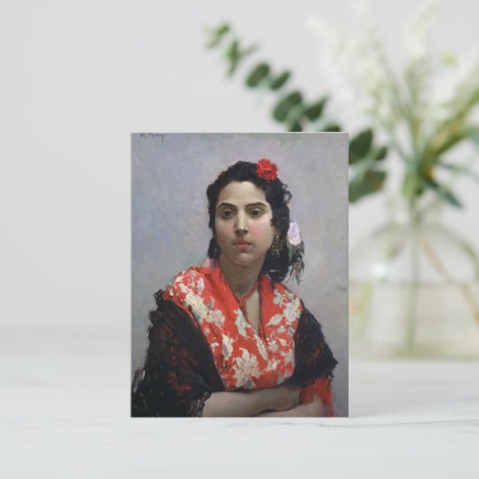 Gypsy Woman Briefkaart (Staand voorkant)