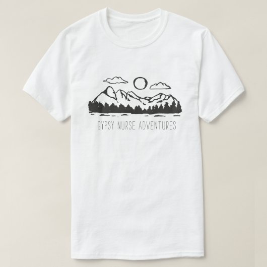 Gypsy Zurse Adventures T-Shirt (Design voorkant)