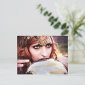 Gypsy's Crystal Ball Briefkaart (Staand voorkant)