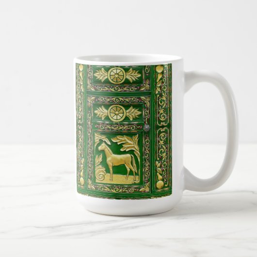 Gypte deurdetails koffiemok (Rechts)