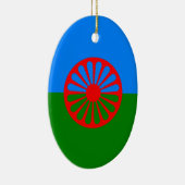 Gyptische vlag keramisch ornament (Rechts)